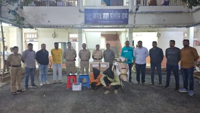 Photo of सैदापूर येथील कृषी मंडल कार्यालय फोडणाऱ्या दोघा चोरट्यांना अटक