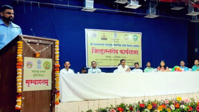 Photo of नैसर्गिकरित्या उत्पादित कृषीमालाला बाजारपेठ मिळवून देण्यासाठी प्रयत्नशील ः जिल्हाधिकारी जितेंद्र डुडी