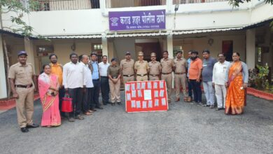 Photo of चोरीस गेलेले 18 मोबाईल केले मूळ मालकांना परत