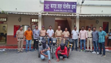 Photo of दुचाकी चोरणाऱ्या दोघा चोरट्यांना अटक