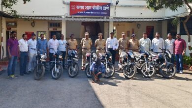 Photo of मोटर सायकली चोरी करणारा सराईत चोरटा कराड शहर डीबीच्या जाळ्यात