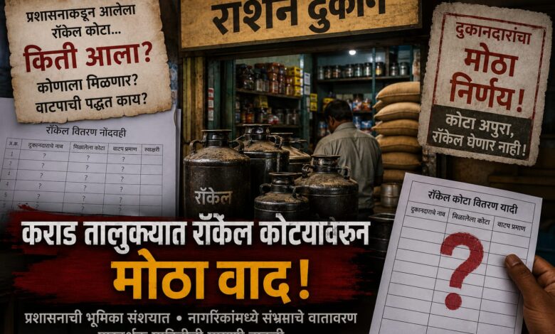 Photo of रेशन दुकानदार रॉकेलचा कोटा घेऊन जाणार नसल्याची चर्चा ? (भाग दहावा)