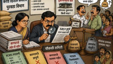 Photo of ५८५१ कुटुंबांच्या धान्य पात्रतेचा आता ‘कागदोपत्री’ हिशोब!