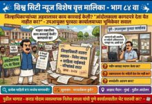 Photo of जिल्हाधिकाऱ्यांच्या अहवालावर काय कारवाई केली? “आंदोलकाला कागदपत्रे देता येत नाहीत का?” उपआयुक्त पुरवठा कार्यालयाच्या भूमिकेवर गंभीर सवाल; प्रत्येक माहिती RTI मध्येच आंदोलकाने मागायची? उप आयुक्तांनी असा नवीन कायदा स्थापन केला?